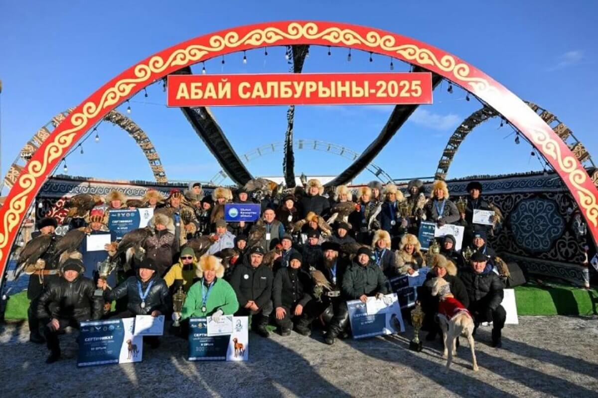 70 беркутов и тазы: в Абайской области завершился республиканский турнир