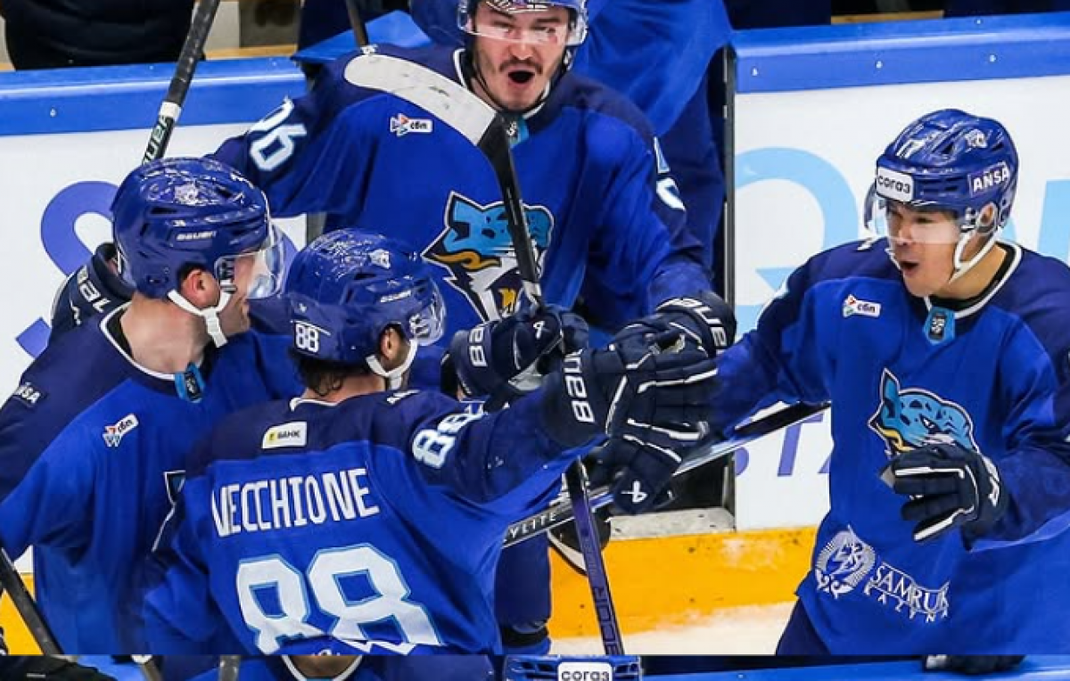 "Барыс" уступил "Сибири" в домашнем матче КХЛ