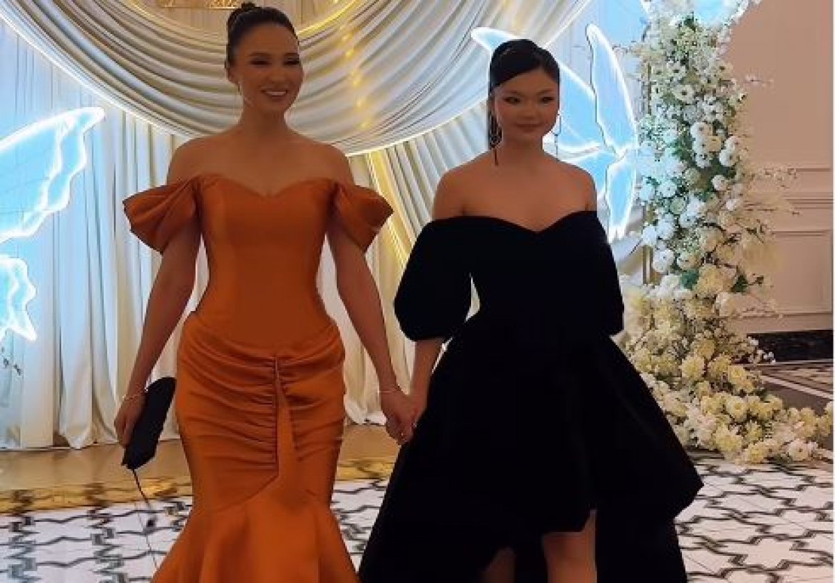 Супругу и дочь Кайрата Нуртаса раскритиковали из-за откровенных нарядов