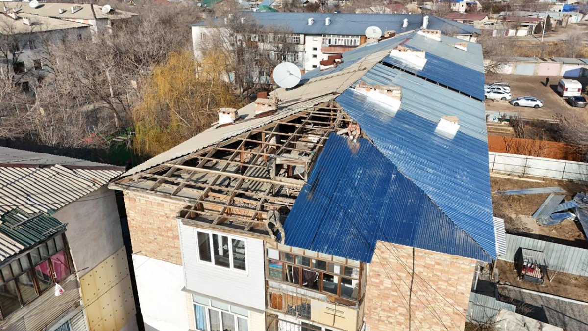 Режим ЧС ввели в Конаеве