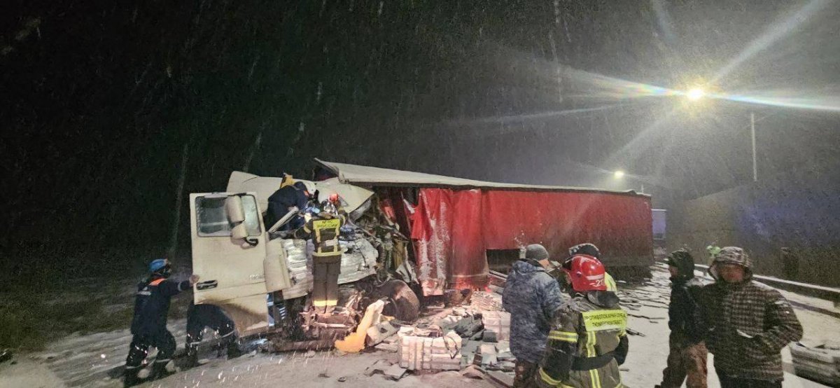 Казахстанец погиб в массовом ДТП на территории России