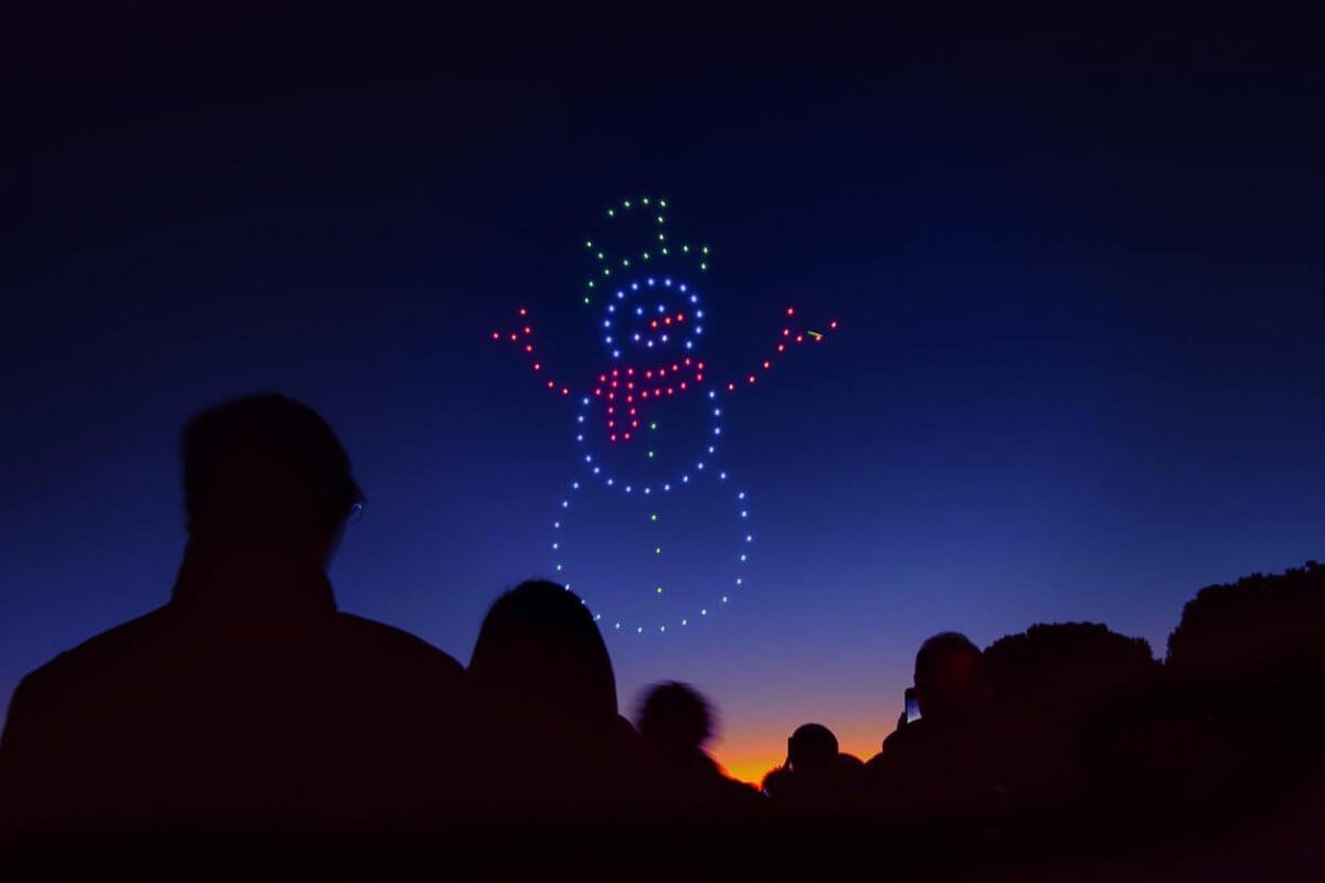 Шоу дронов отменили в Астане