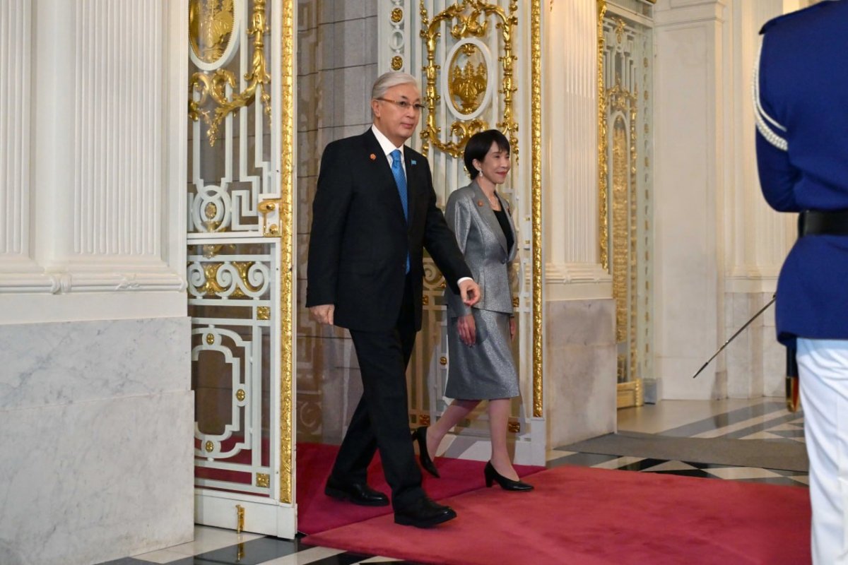 Касым-Жомарт Токаев прибыл в Государственный дворец Акасака
