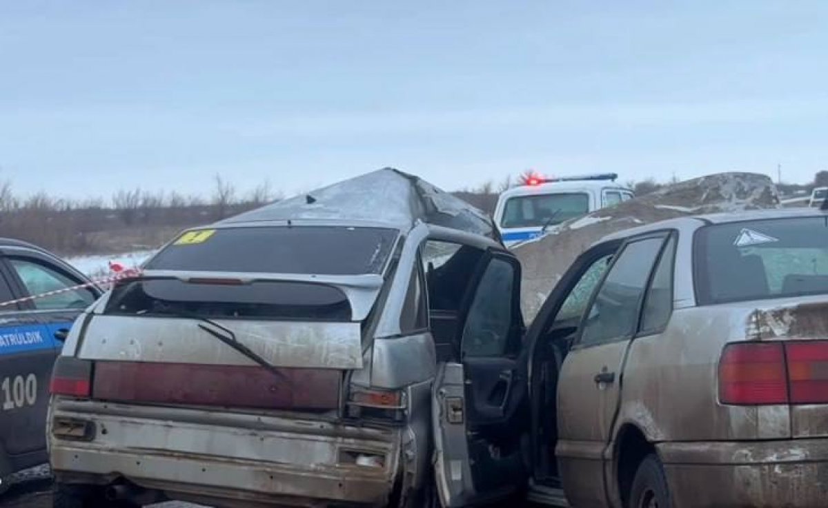 Смертельное ДТП произошло на трассе Самара - Шымкент