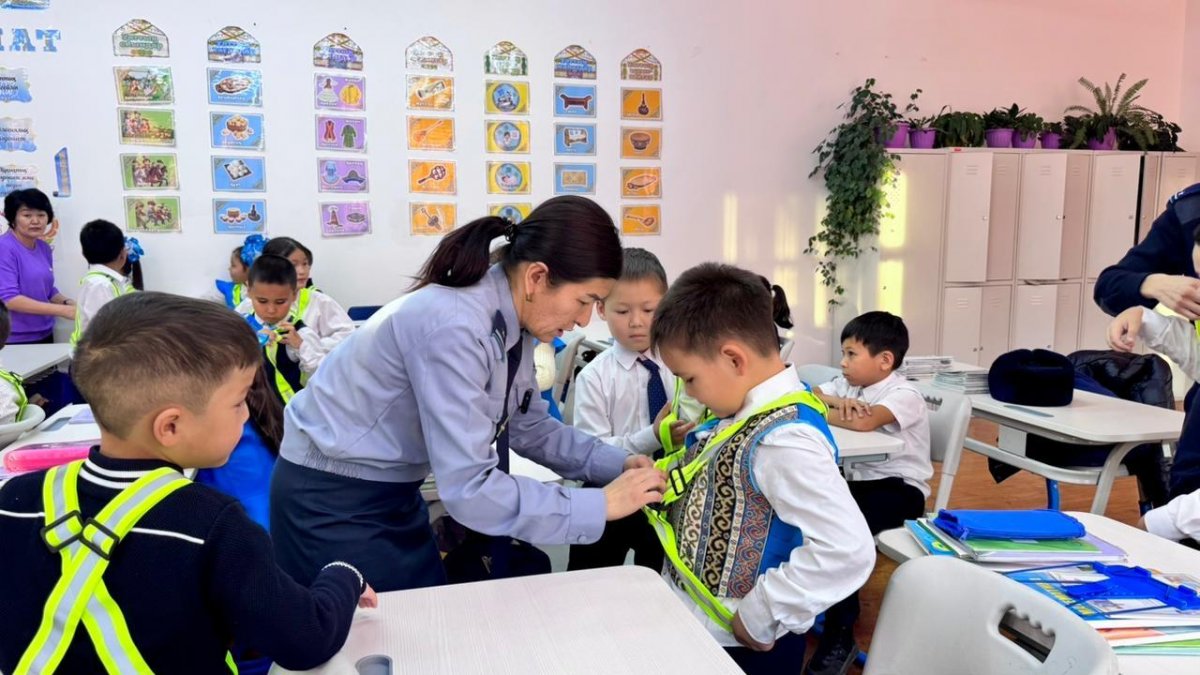 Отражение заботы: проект для безопасности детей стартовал в области Жетысу