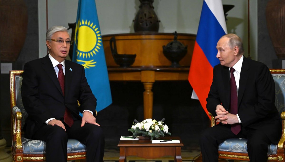 Касым-Жомарт Токаев встретился с Владимиром Путиным