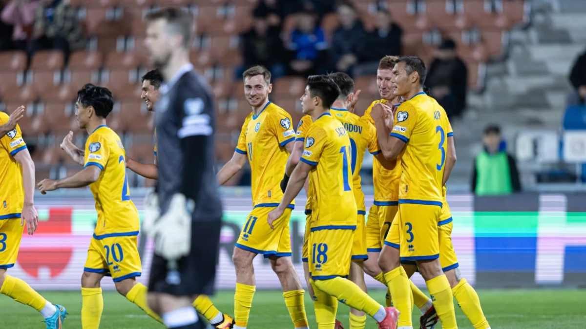 Сборная Казахстана по футболу узнала место в рейтинге ФИФА