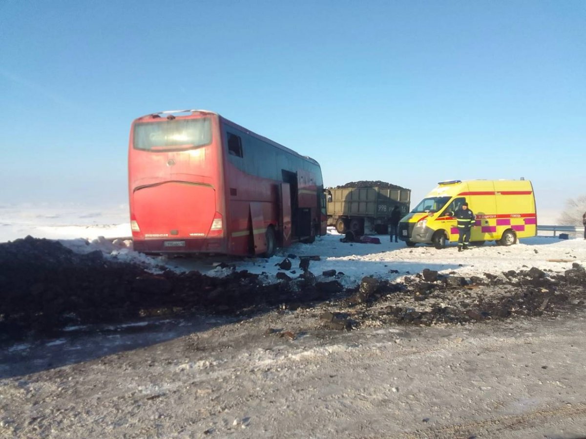 Смертельное ДТП: водитель автобуса погиб в Абайской области