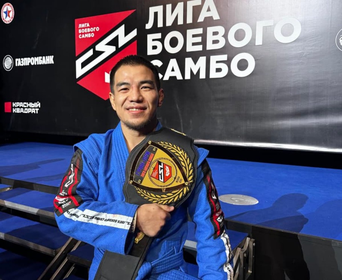 Самбист из Нацгвардии РК победил сильнейших соперников из пяти стран