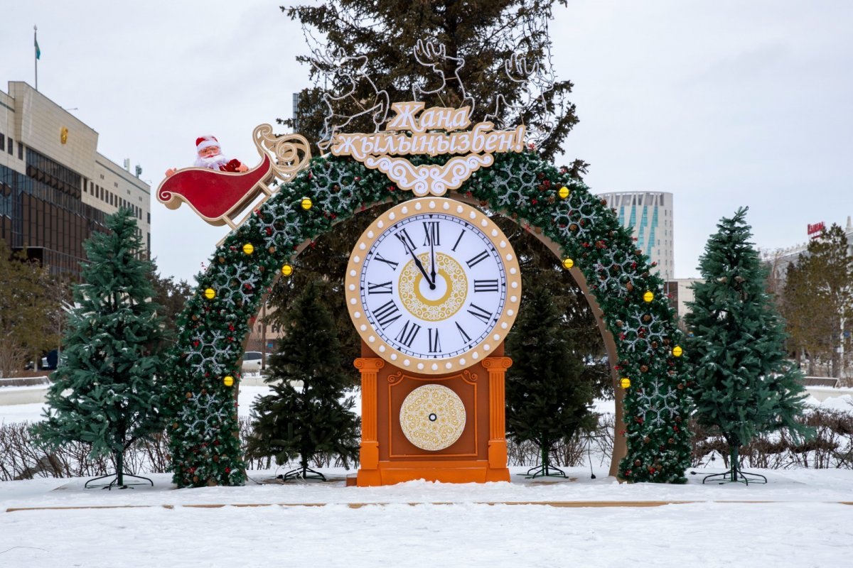 Астану ждет аномальная погода в новогоднюю неделю