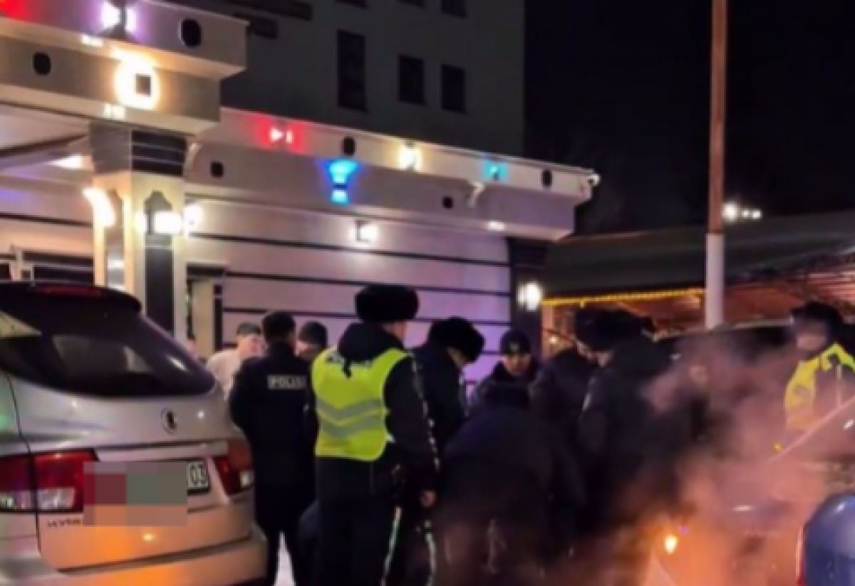 Корпоратив закончился дракой в Кокшетау (ВИДЕО)