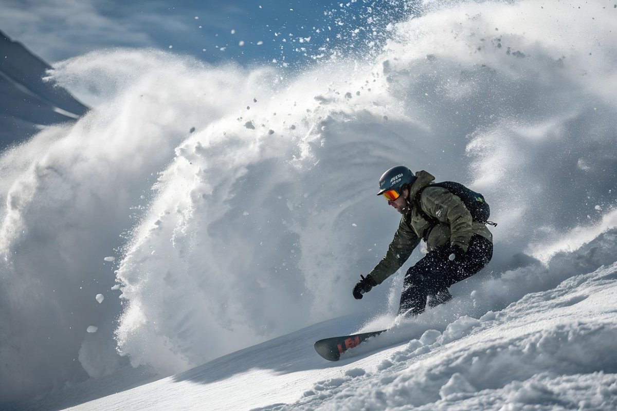 Лавина сошла на отца с ребенком на горнолыжной трассе в Сочи