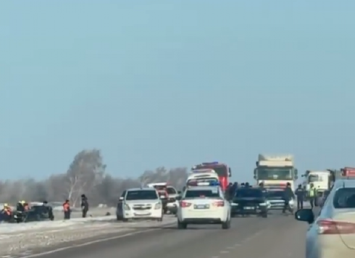 Четыре человека погибли на трассе Петропавловск – Астана