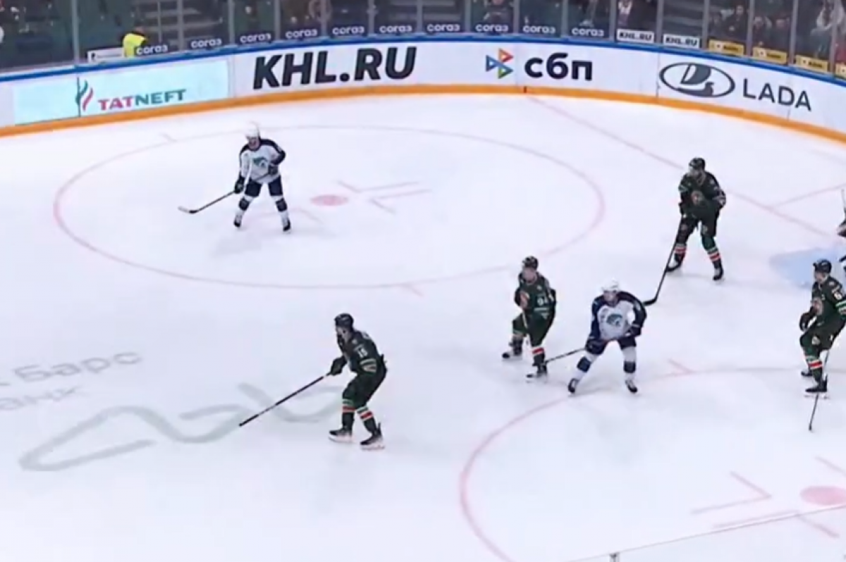 ХК "Барыс" проиграл "Ак Барсу" в Казани