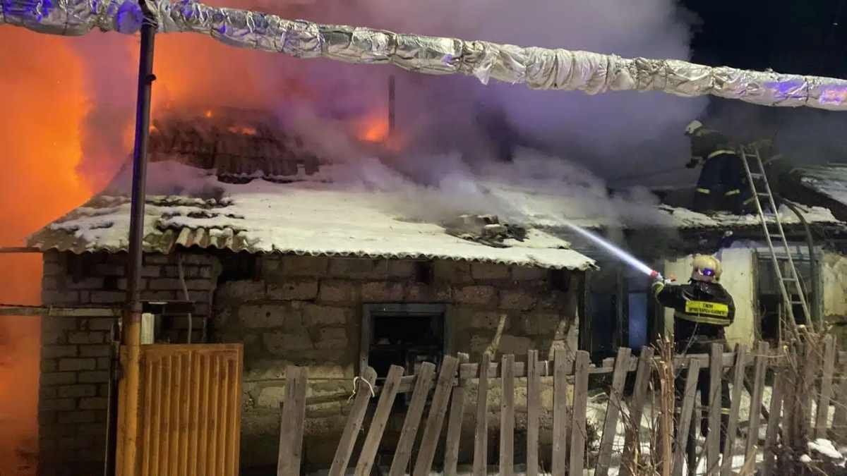 Тело мужчины обнаружили при пожаре в Экибастузе