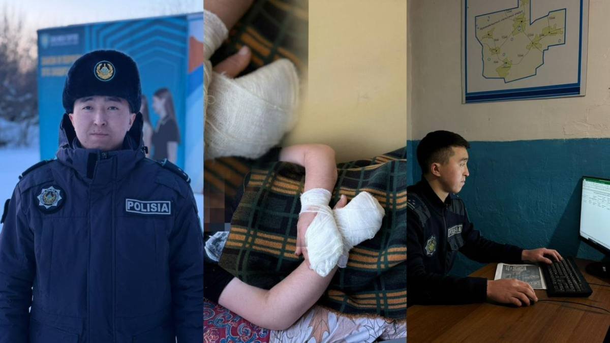 В СКО участковый спас замерзающего сельчанина при морозе ниже –30 градусов