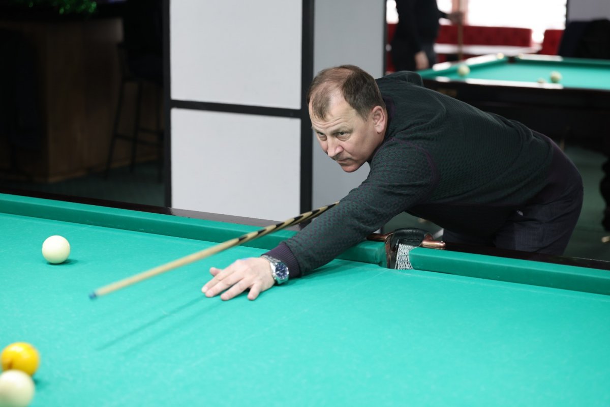 Турнир по бильярду состоялся в Нацгвардии (ВИДЕО)