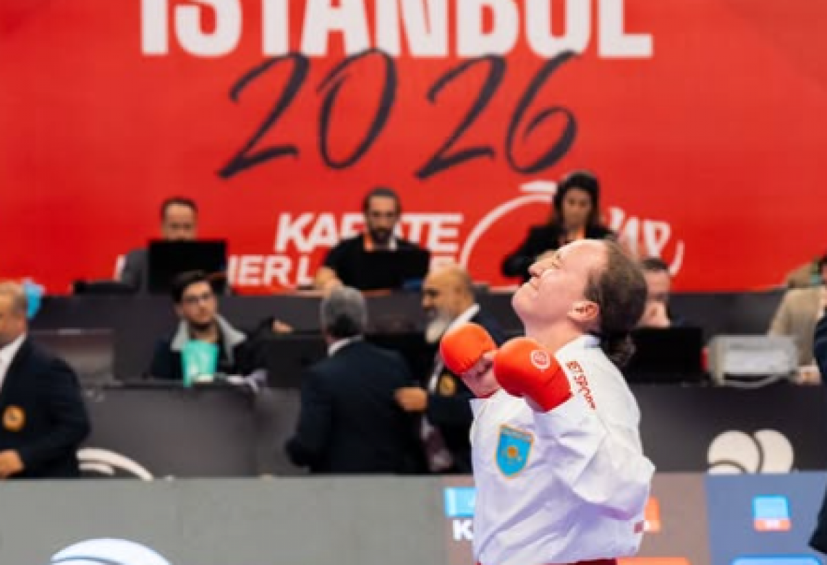 Казахстанская каратистка Берульцева завоевала золотую медаль в Стамбуле