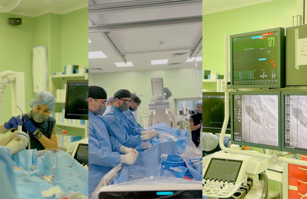 Операции на сердце без общего наркоза успешно провели в Алматы