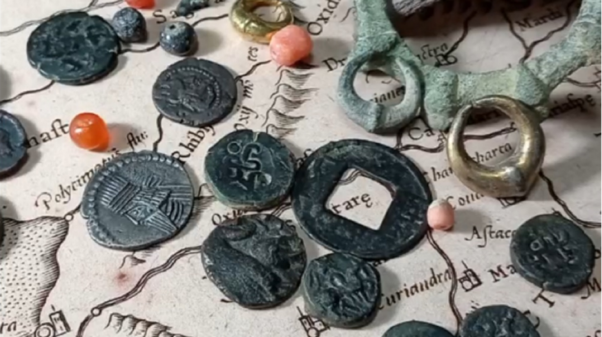 Монеты времен Византии нашли в Мангистау (ВИДЕО)