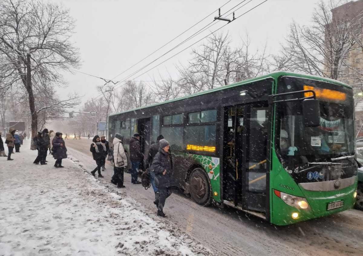 Дождь с переходом в снег ожидается в Алматы