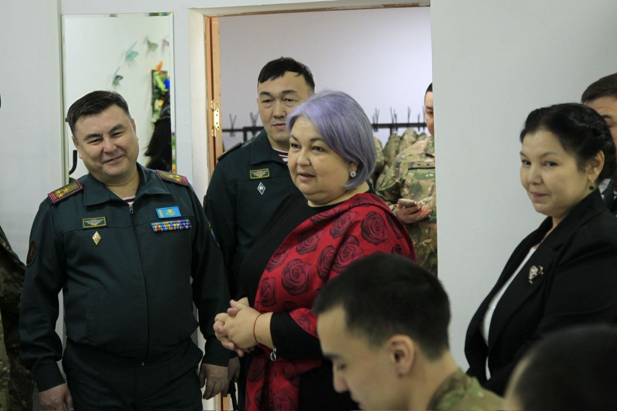 Представители Совета солдатских матерей посетили воинские части столичного гарнизона