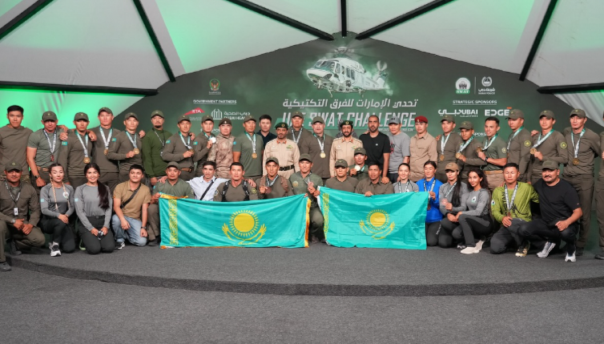 Казахстанские спецподразделения вошли в топ-10 UAE SWAT Challenge в Дубае
