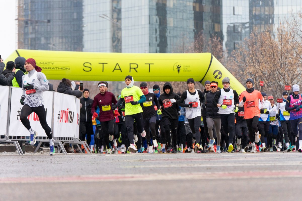 Движение транспорта ограничат из-за городского забега в Алматы