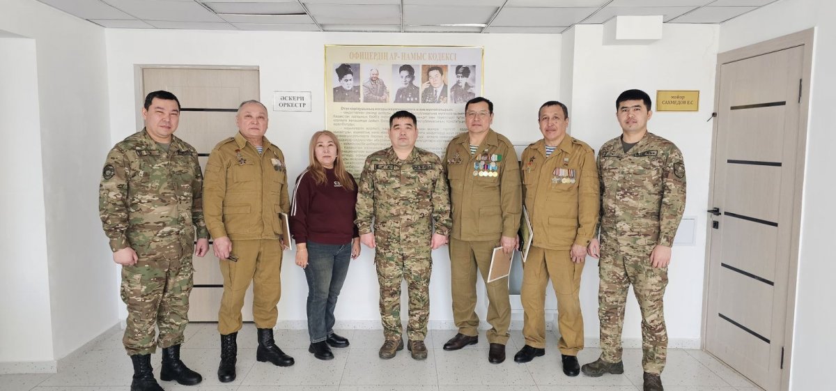 Ветераны афганской войны встретились с военнослужащими Нацгвардии