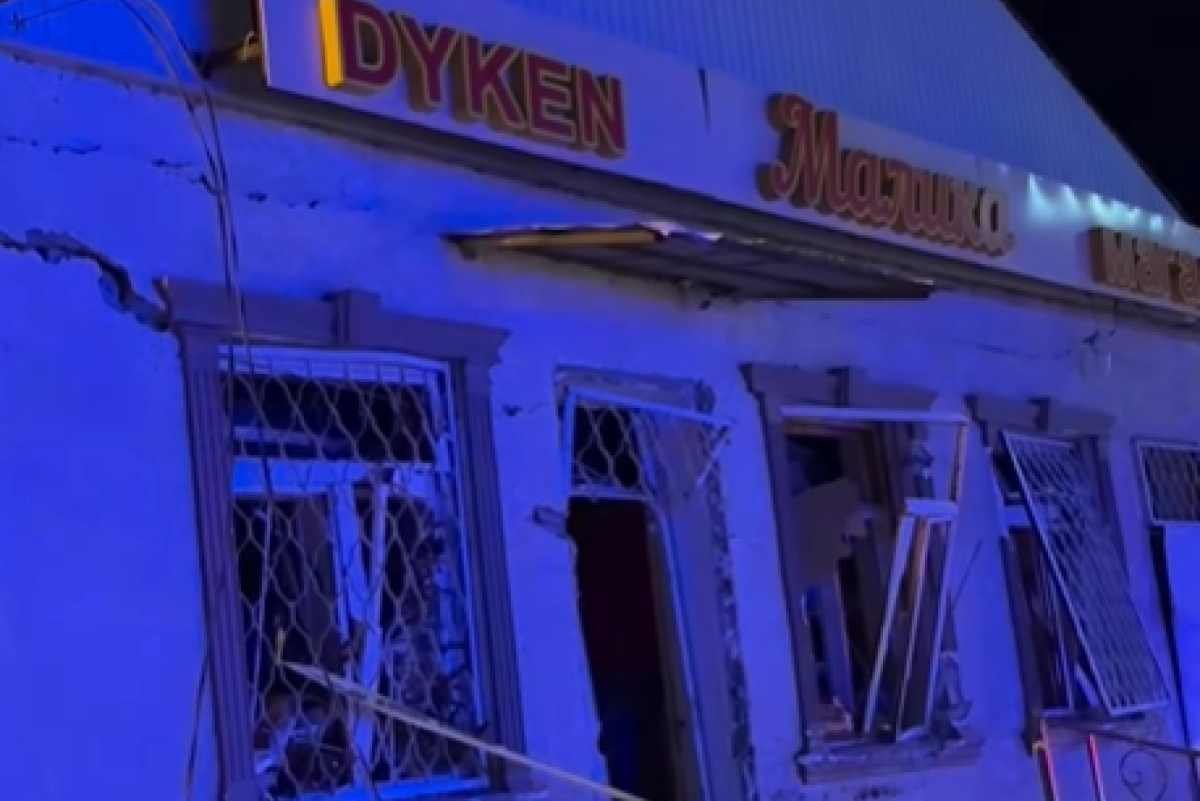 Взрыв газа произошел в магазине в области Жетысу: есть пострадавшие
