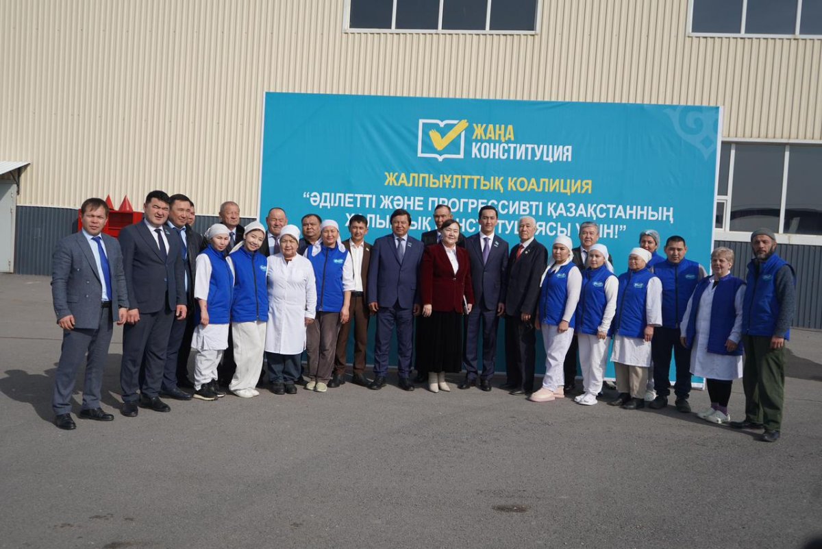 Члены Коалиции встретились в Туркестане с представителями медицины, аграрного и производственного секторов