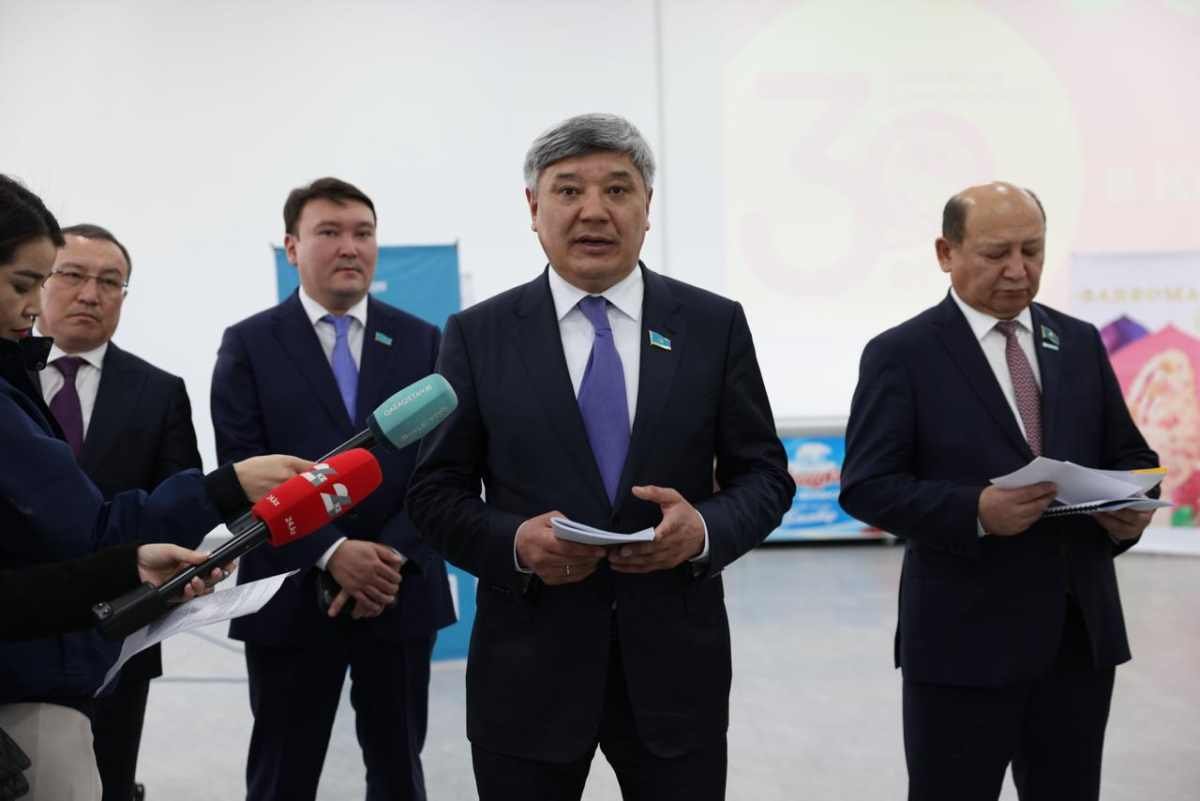 Представители Общенациональной коалиции провели встречу с коллективом ТОО “Шин-Лайн”