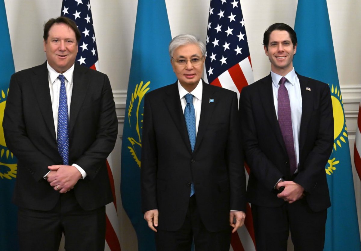 Токаев принял исполнительного директора U.S. International Development Finance Corporation