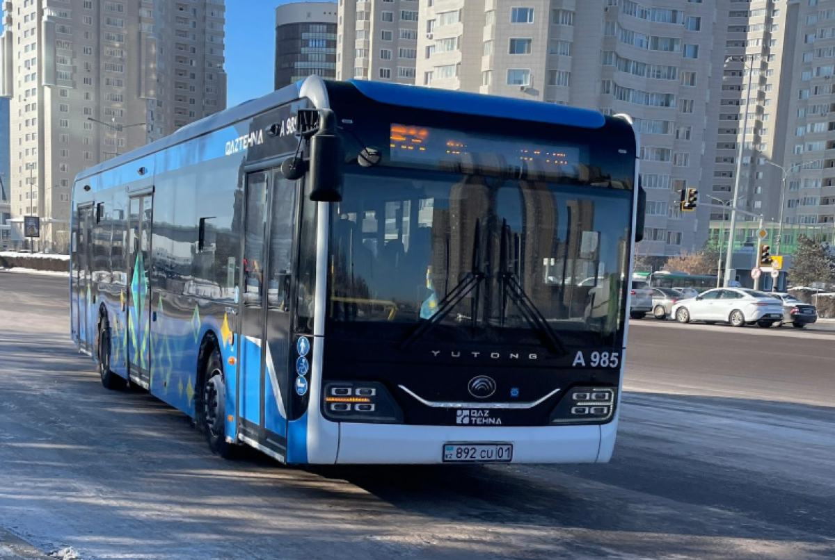 Три новых автобусных маршрута появятся в Астане