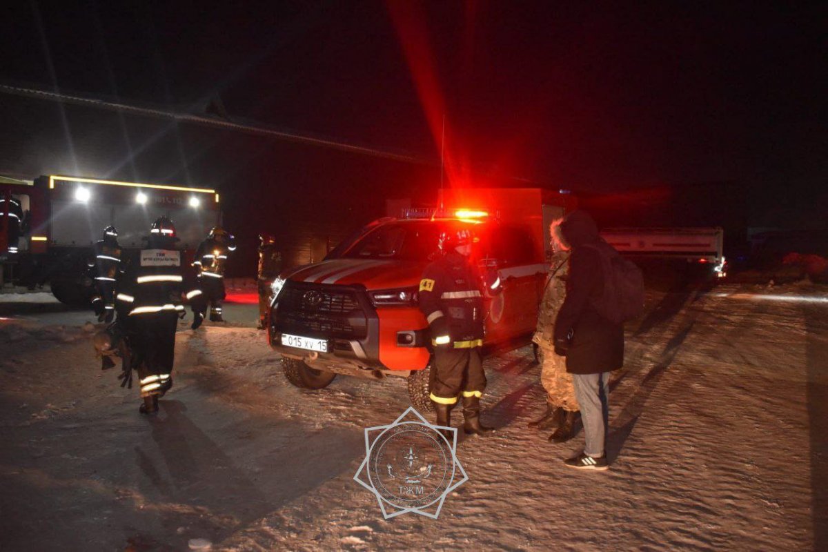 Пенсионерка с переломом ноги не смогла выйти при пожаре в доме СКО