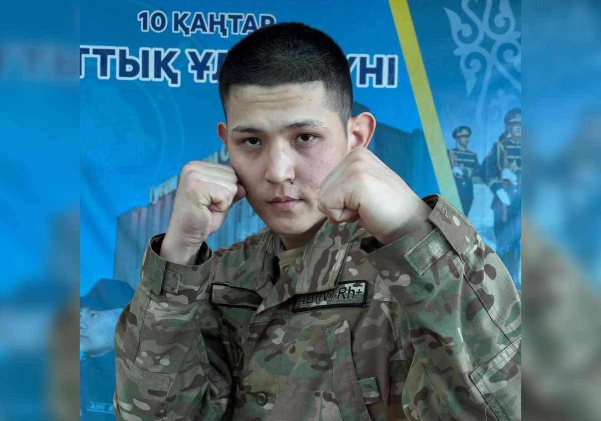 Чемпион Азии по ММА проходит службу в рядах Нацгвардии в Семее