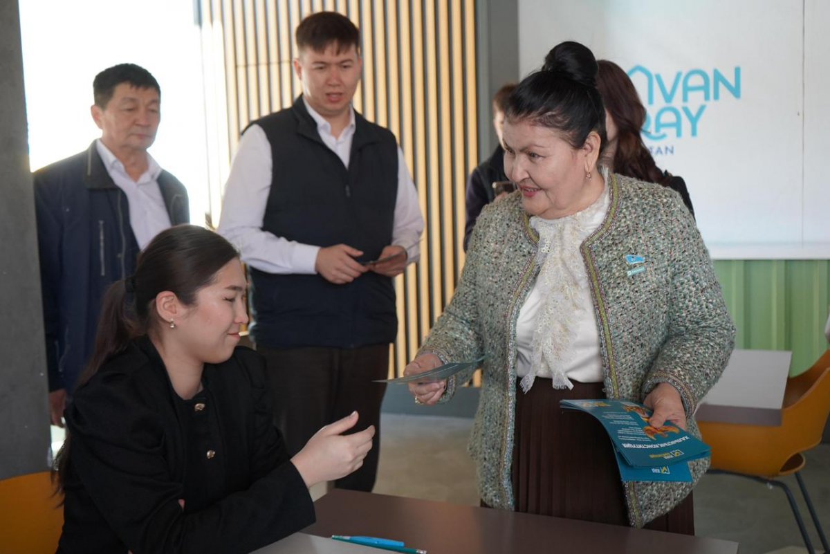 Туркестанцы выбирают стабильное развитие страны