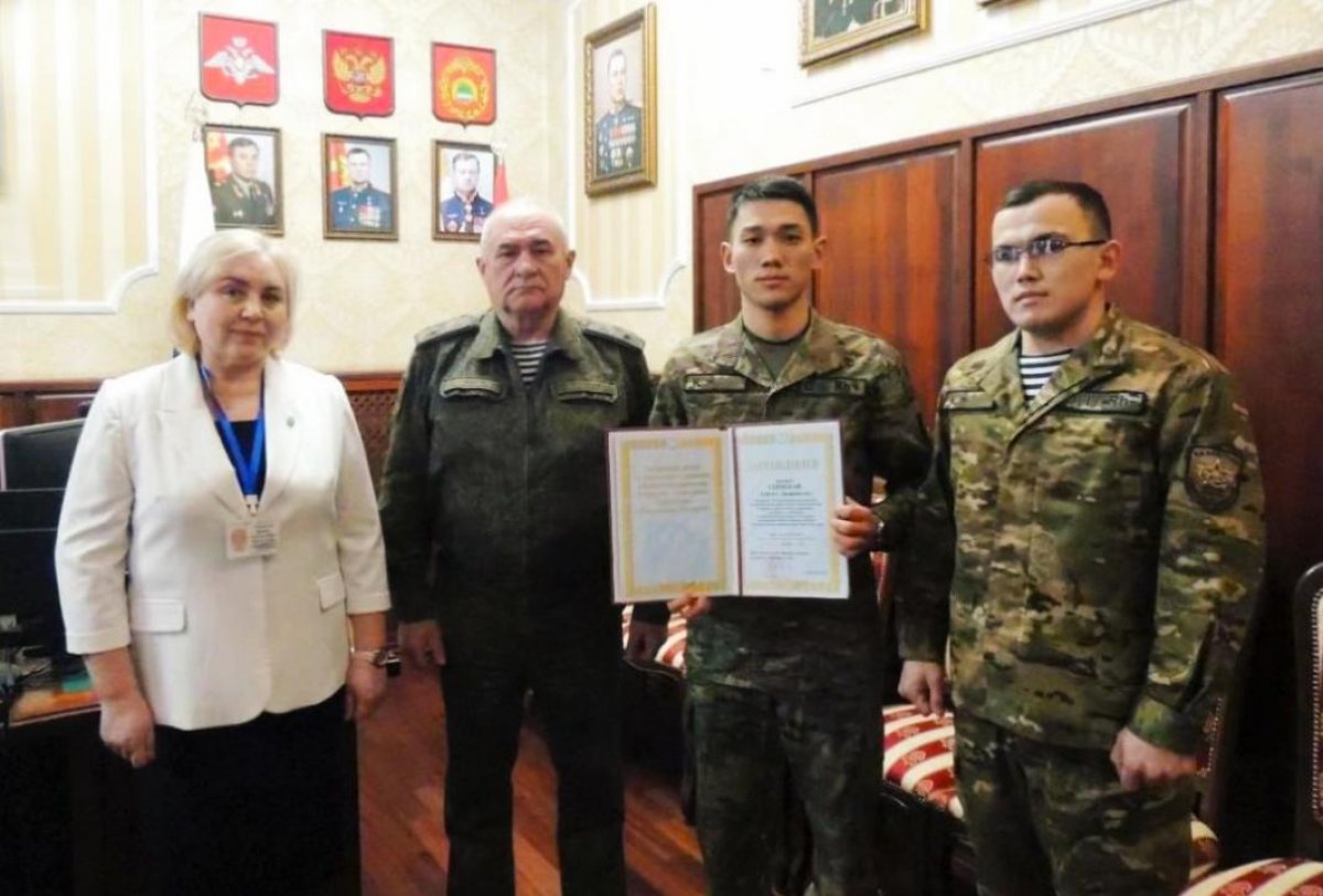 Курсант из Казахстана победил в международном конкурсе военно-научных работ