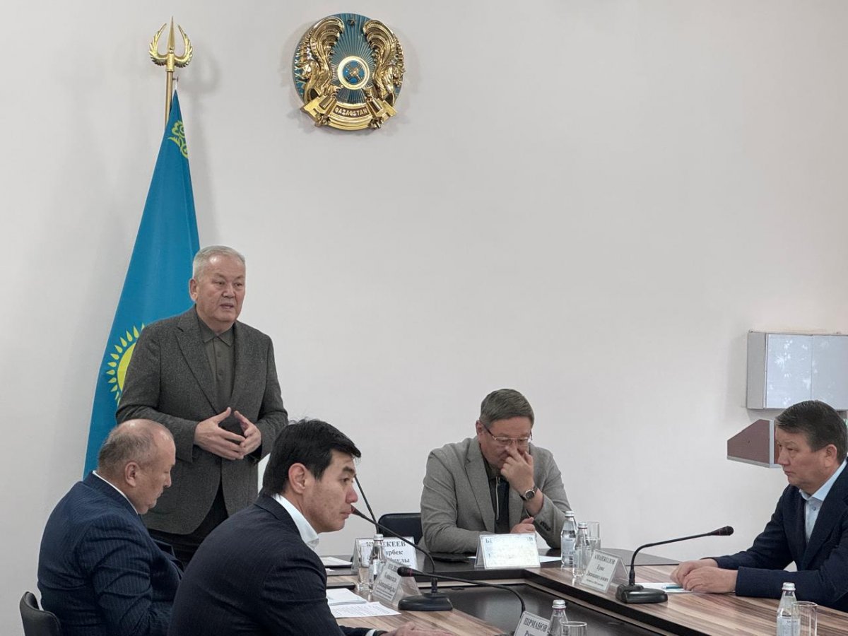 Члены региональной коалиции встретились с рабочими "Жамбыл Су"