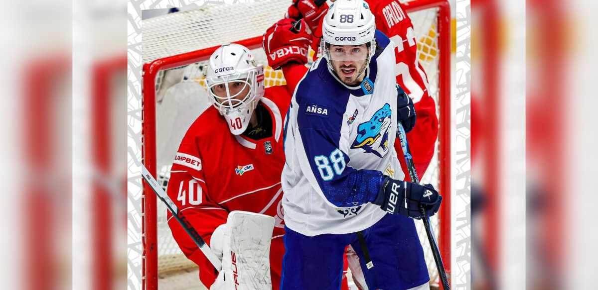 “Барыс” проиграл выездной матч КХЛ