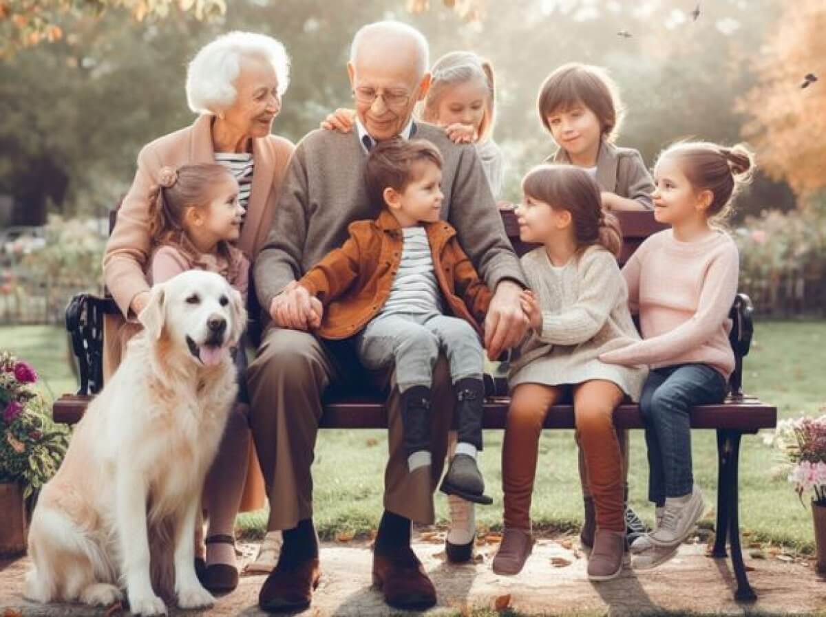 Почему бабушки и дедушки "молодеют" рядом с внуками