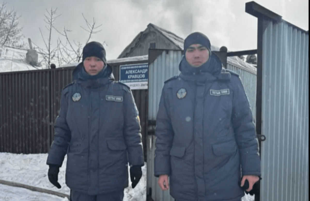 Бойцы Нацгвардии предотвратили взрыв при пожаре в Астане