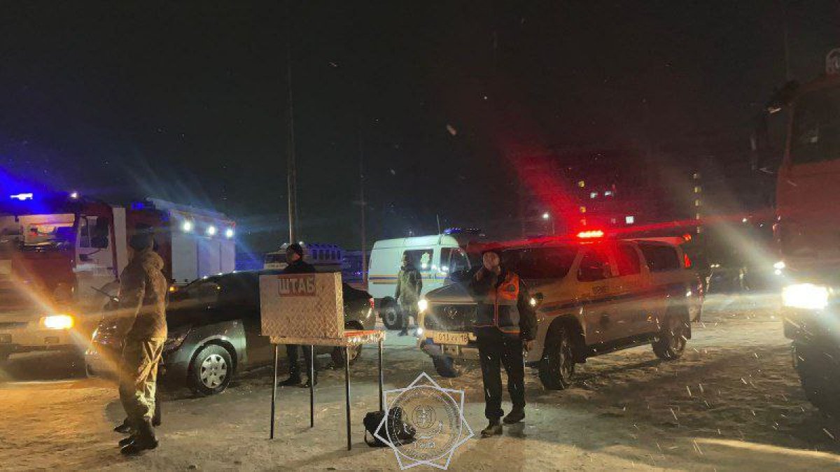 Пожар в Семее: за медпомощью обратились шесть человек