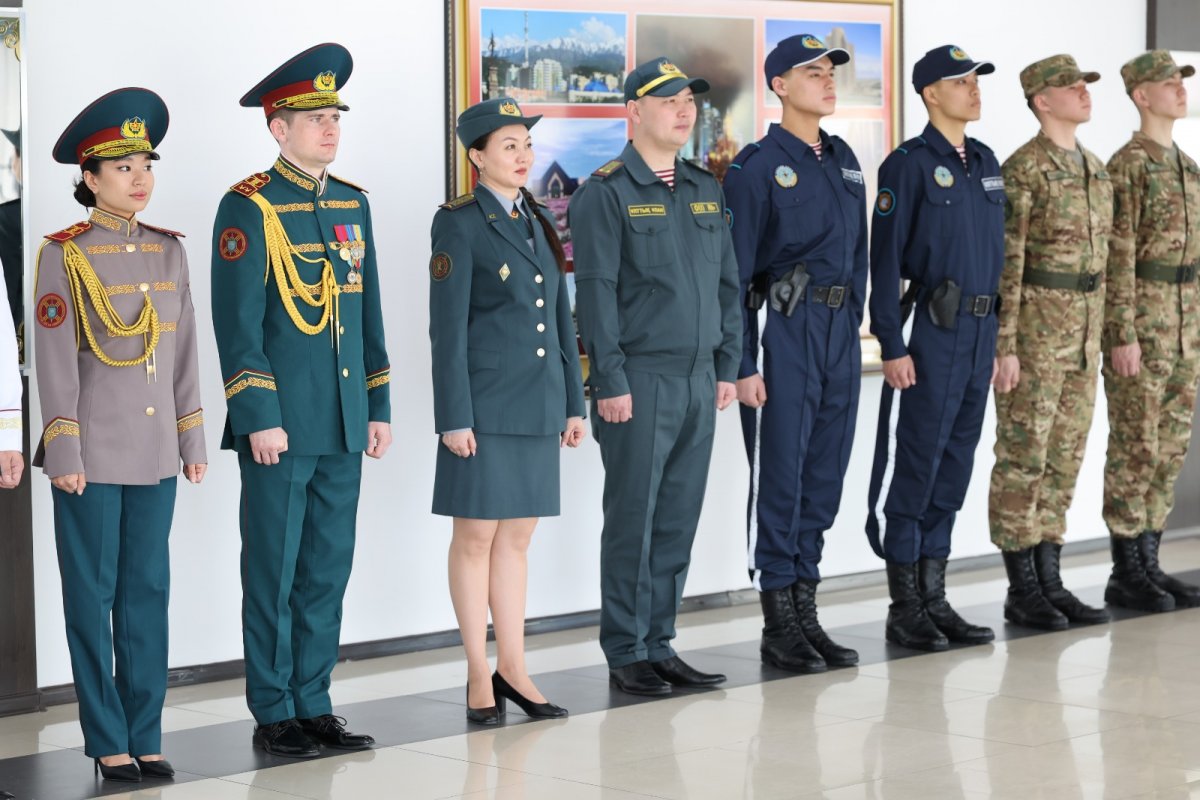 Почти 1500 женщин несут службу в рядах Нацгвардии МВД РК