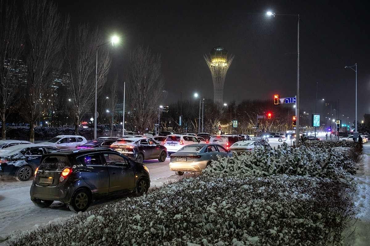 Ночные морозы до -25 градусов, снег и метель накроют Астану