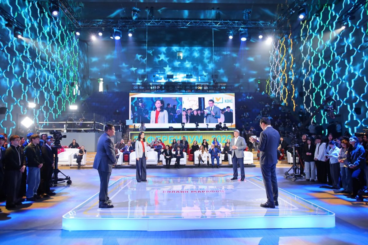 15-часовой телемарафон пройдет в день референдума в Казахстане