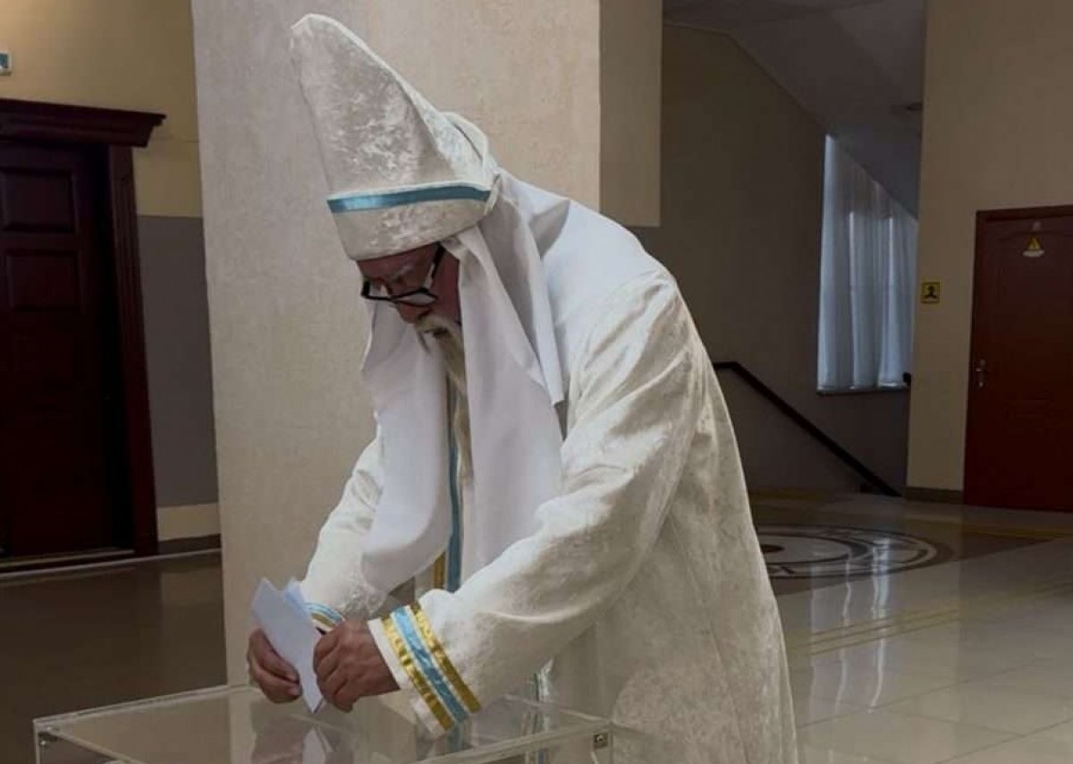 Қыдыр ата принял участие в референдуме в Костанае