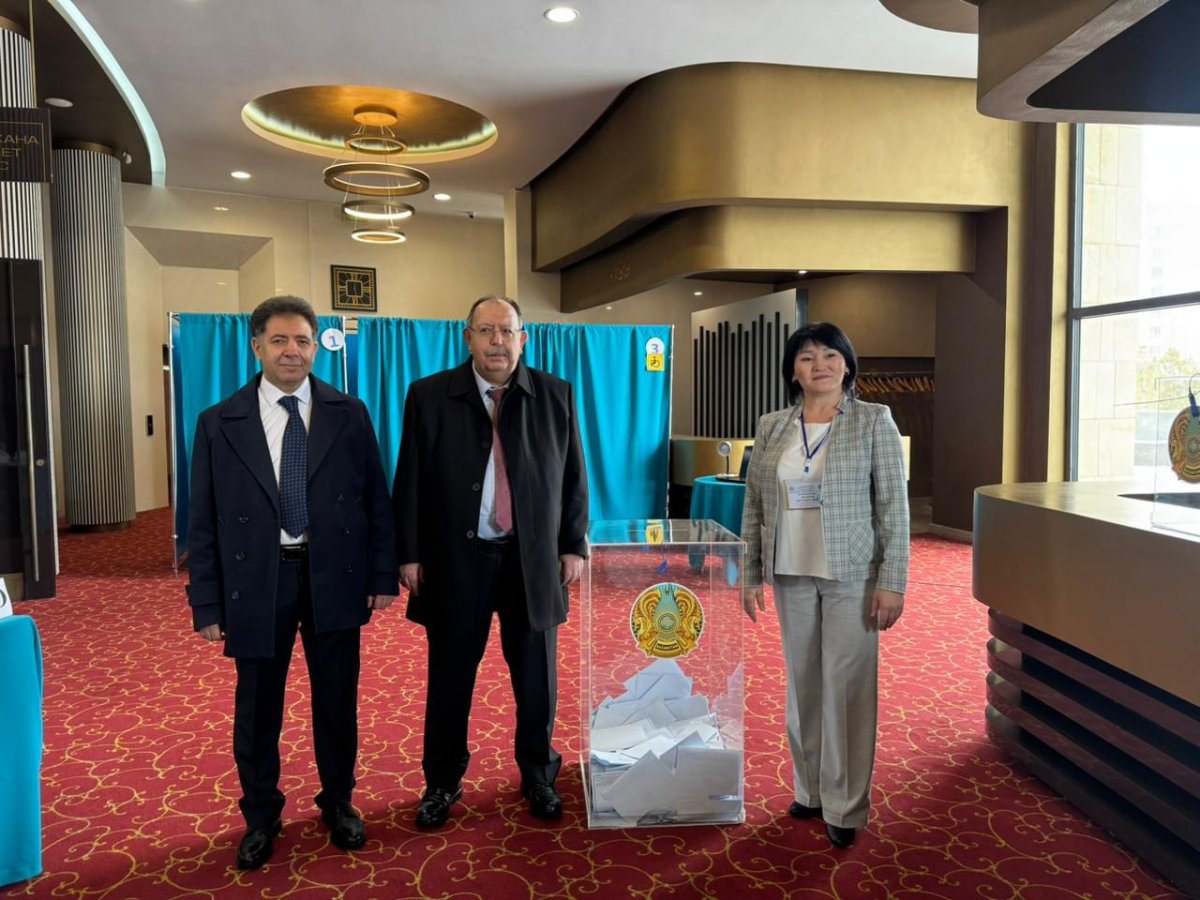 Казахстан качественно подготовился к проведению референдума: председатель Высшего избирательного совета Турции