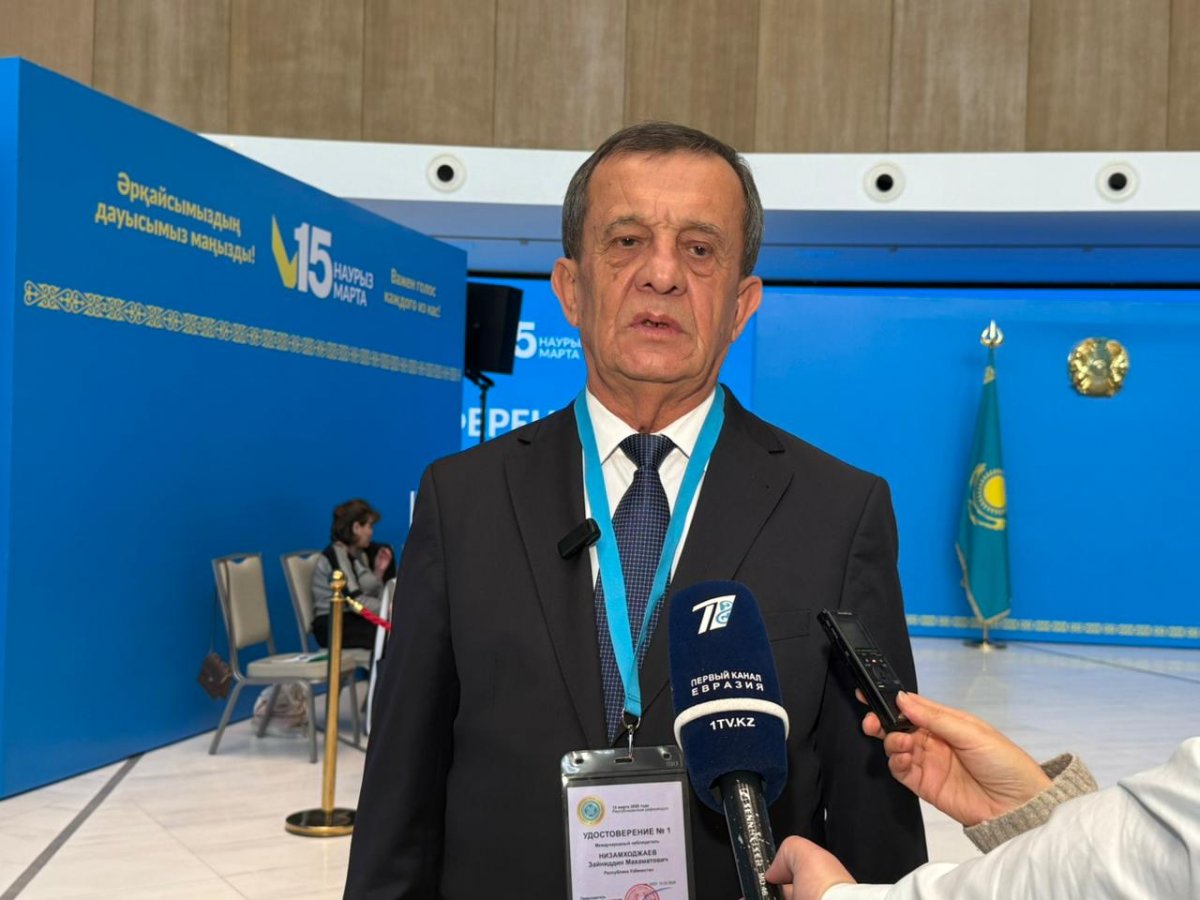 Референдум открывает новый исторический этап для Казахстана – глава ЦИК Узбекистана