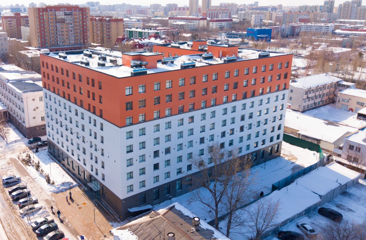 В Астане открылось студенческое общежитие нового формата